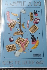 Icelanders love waffles