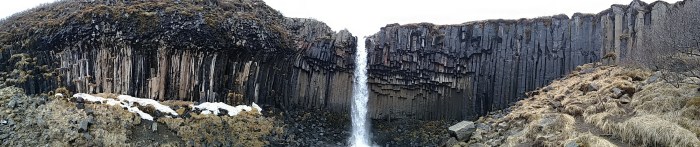 Svartifoss Waterfall